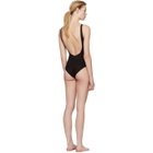 la fille dO Black Pony Beam Bodysuit