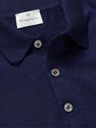 Kingsman - Cashmere Polo Shirt - Blue