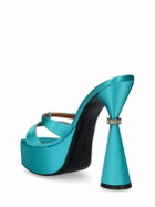 D'ACCORI - 130mm Sienna Satin Mules