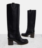 Brunello Cucinelli Leather knee-high boots