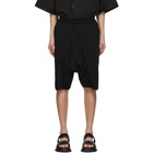 Julius Black Terry Shorts