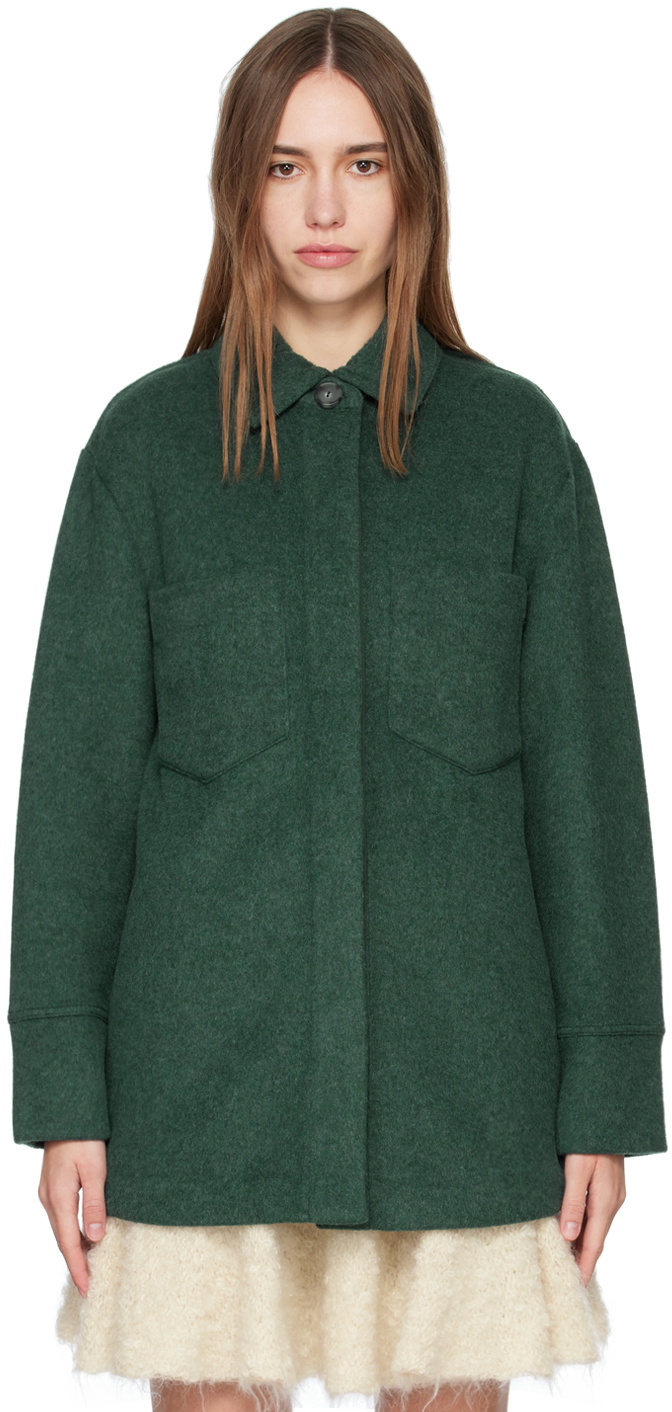 Vince green clearance coat