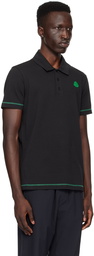 Moncler Black Patch Polo