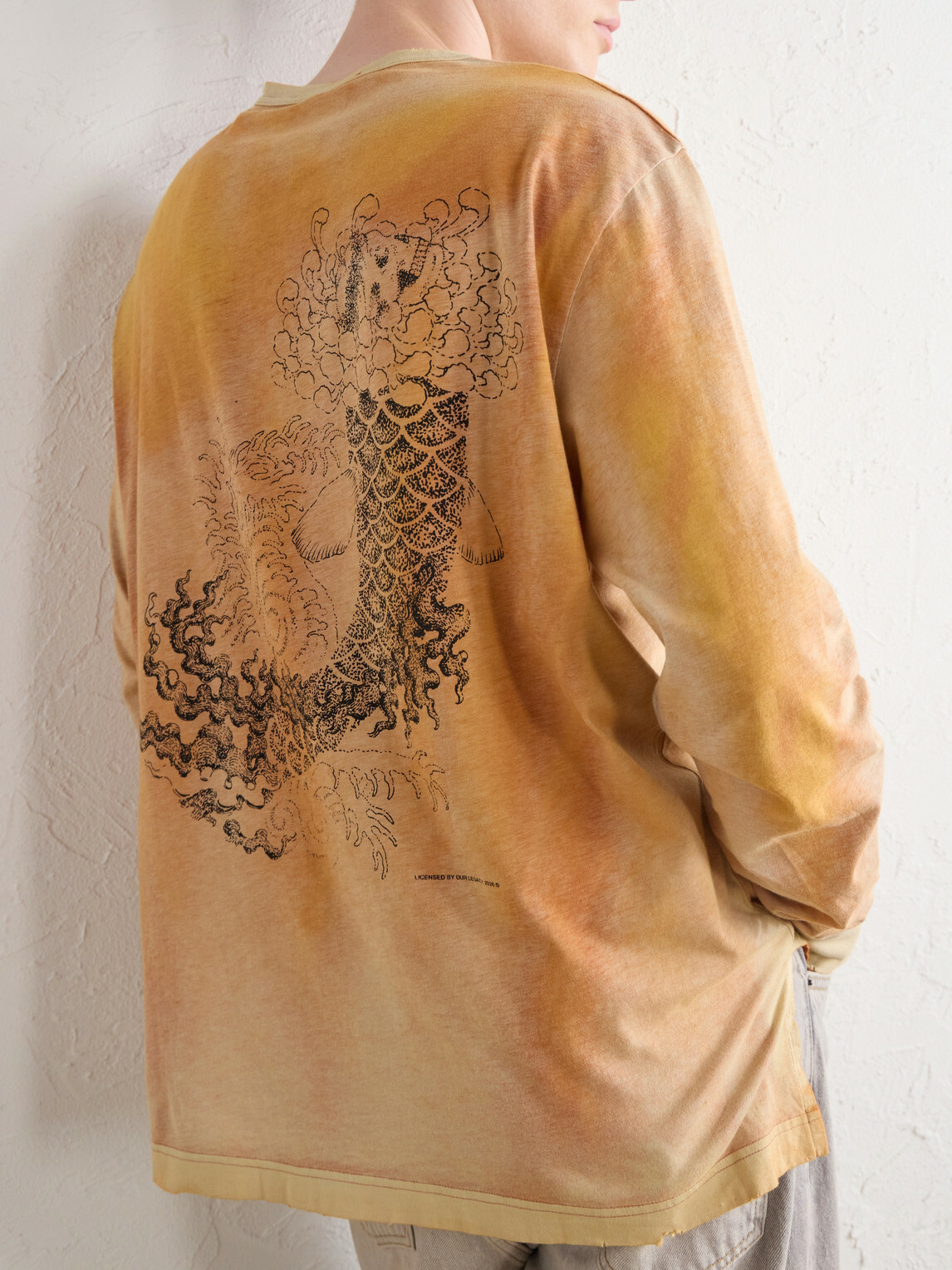 Our Legacy - Cruise Faded-Effect Cotton-Jersey T-Shirt - Orange
