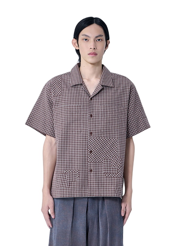 Photo: Story mfg. Checkered Short Sleeve Shirt