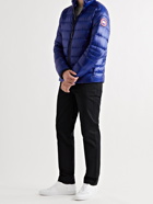 CANADA GOOSE - Crofton Slim-Fit Quilted Recycled Nylon-Ripstop Down Jacket - Blue - S