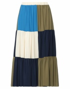 Jucca Womens Midi skirt Midnight in Blue