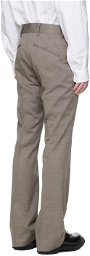 Tiger of Sweden Brown Trae Trousers