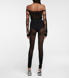 The Attico - Lace leggings