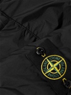 Stone Island - Logo-Appliquéd Garment-Dyed Padded Shell Bomber Jacket - Black