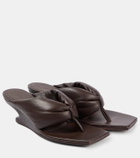 Rick Owens Cantilever 45 leather thong sandals