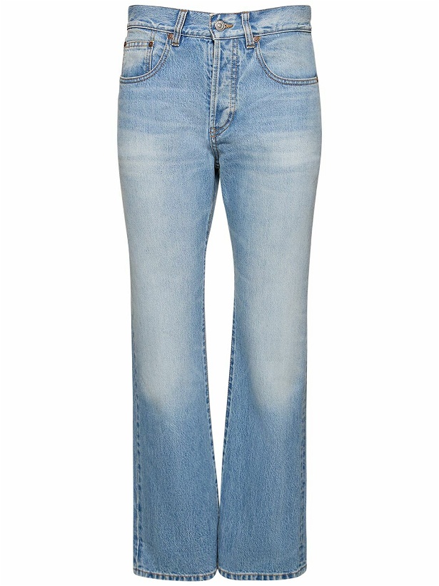 Photo: VICTORIA BECKHAM - Victoria Mid Rise Cotton Denim Jeans