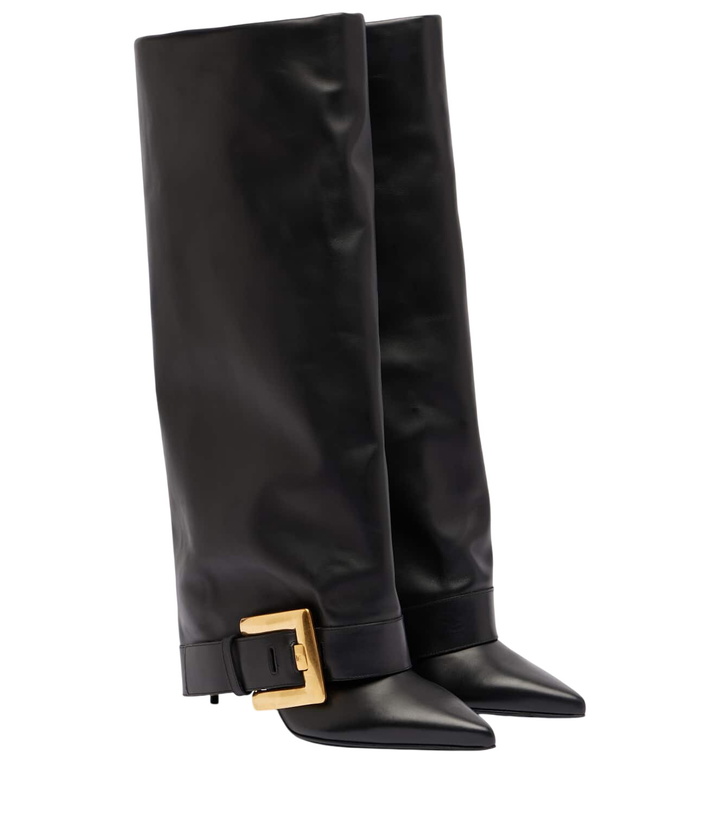 Photo: Balmain Anthem leather knee-high boots