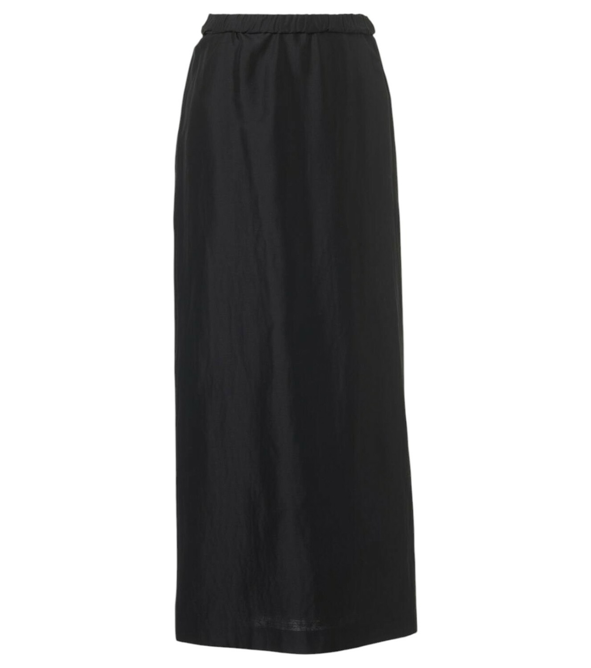 スカート The Row Medela Midi Skirt In Silk Medela silk satin midi skirt in black - The Row | Mytheresa