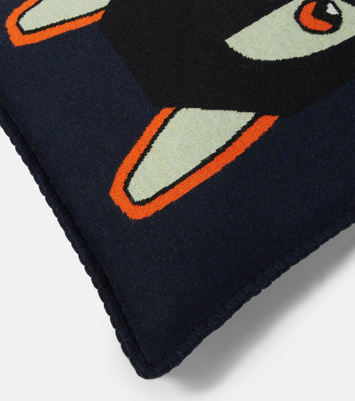 Loewe x Louis Wain wool jacquard cushion