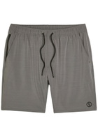 Vuori Elevate Kore Lined 7 Stretch-jersey Shorts Grey