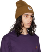Carhartt Work In Progress Tan Watch Beanie