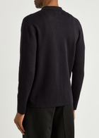 NN07 Harald Knitted Sweatshirt Navy