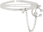 Justine Clenquet Silver Holly Barrette