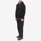 Moncler Men's Jaquard Monogram Popover Hoody in Black