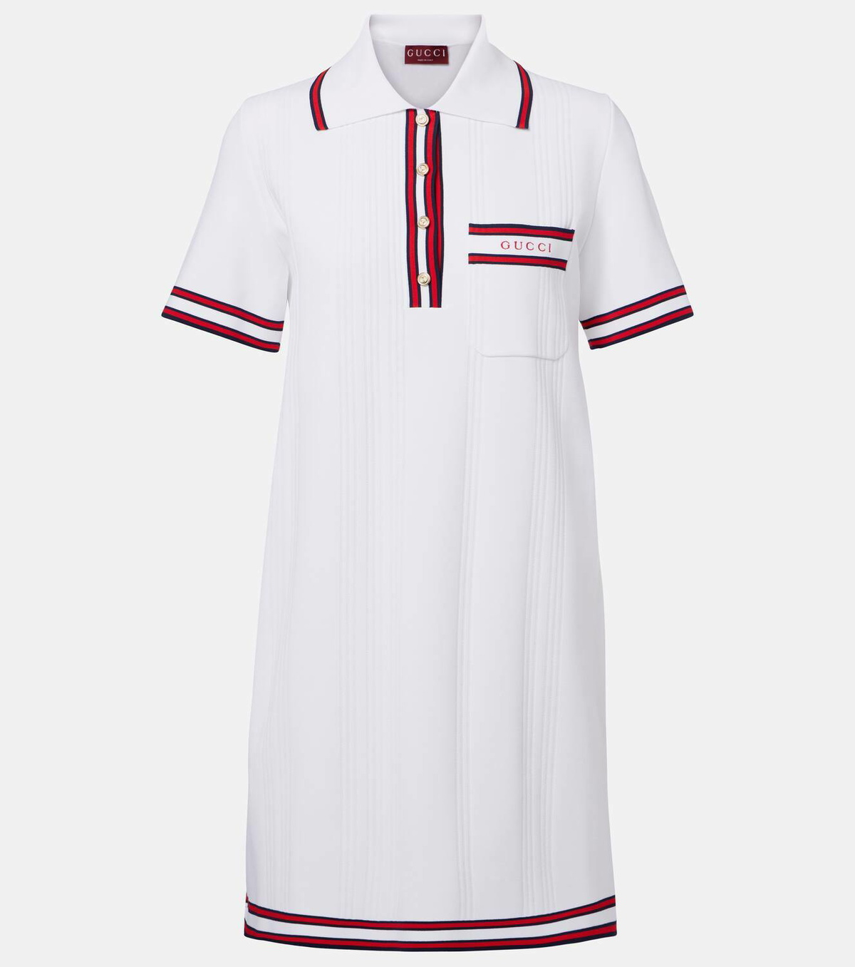 gucci polo shirt dress GUCCI - Polo mini dress | Leam Roma