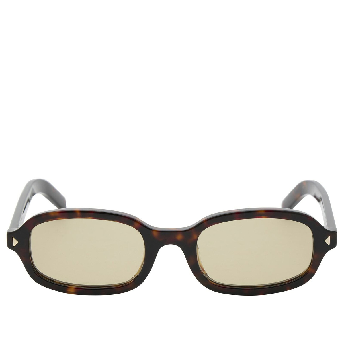 Prada Eyewear D06S Sunglasses in Root Tortoise/Light Brown 