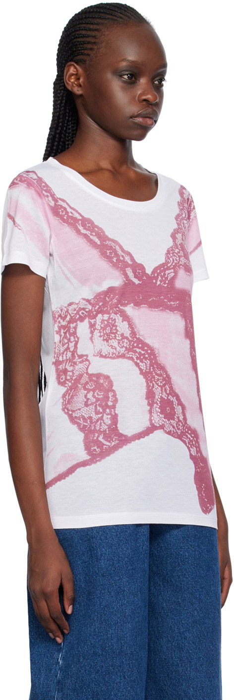 VAILLANT White Graphic T-Shirt