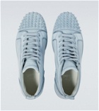 Christian Louboutin Lou Spikes suede sneakers