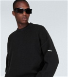 Balenciaga Oversized wool-blend sweater