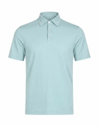 Fedeli Mens Polo shirt Sky in Blue