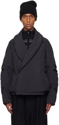 A. A. Spectrum Black Earlian Down Jacket