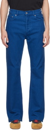 JW Anderson Blue Bootcut Jeans