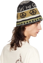 Story mfg. SSENSE Exclusive Black & Beige Brew Hat