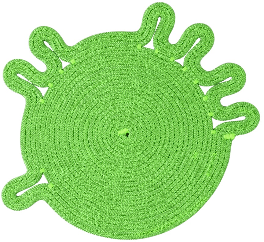 Photo: Ugly Rugly Green Amoeba Placemat