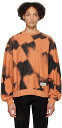 ADER error Orange Tenit Sweatshirt