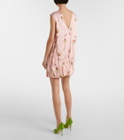 Emilia Wickstead Meave floral satin minidress