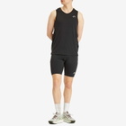 Nike Running Lavaloops Half Tight Short in Black/Summit White