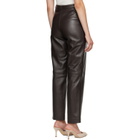 Loulou de Saison Brown COBE LDS Leather Trousers