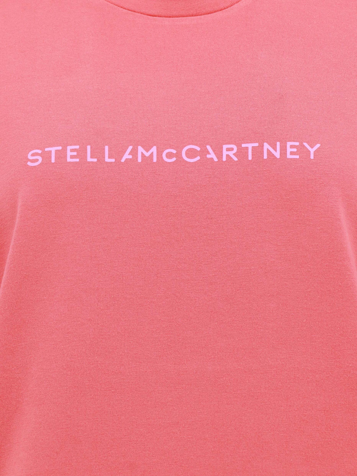 Stella Mccartney Pink Flower Print T-Shirt main image 1