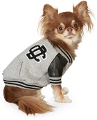 Dsquared2 Grey Poldo Dog Couture Edition Bomber