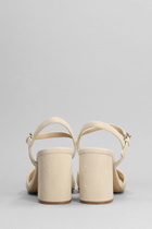 Komono Isla Sandals In Beige Suede