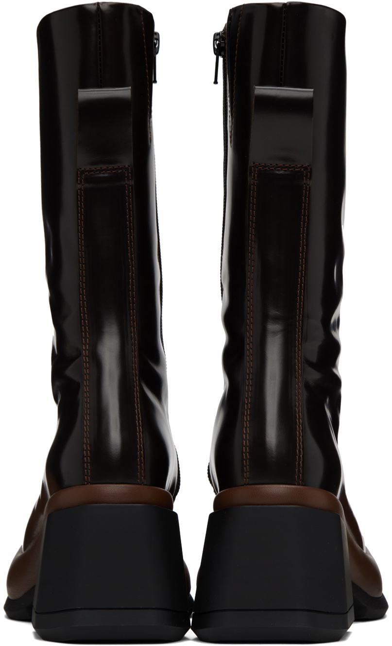 【関税込み】Miista SSENSE限定 ブラック Cassia ブーツ Miista Black & Brown Cassia Boots MIISTA