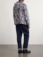 Beams Plus - Patchwork Checked Cotton Jacket - Blue