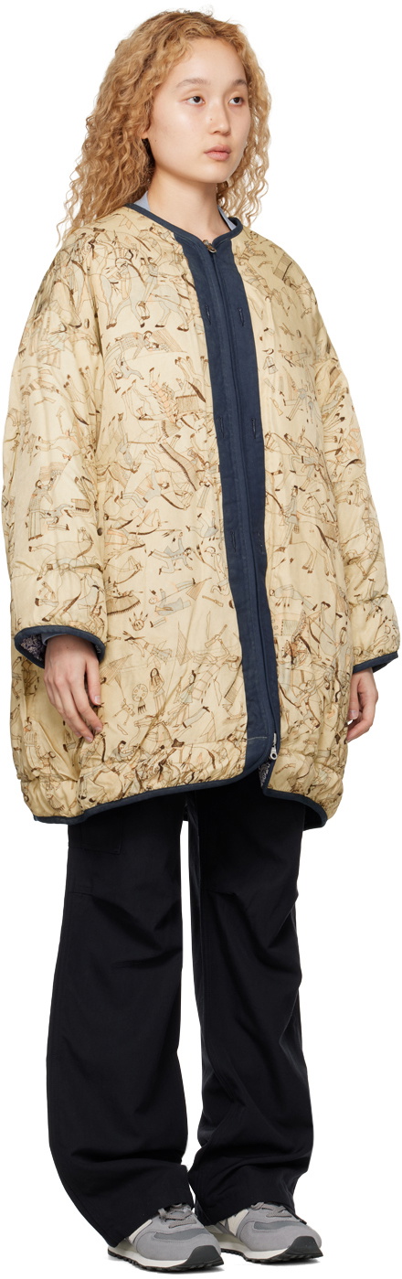 Visvim Blue Reversible Down Coat