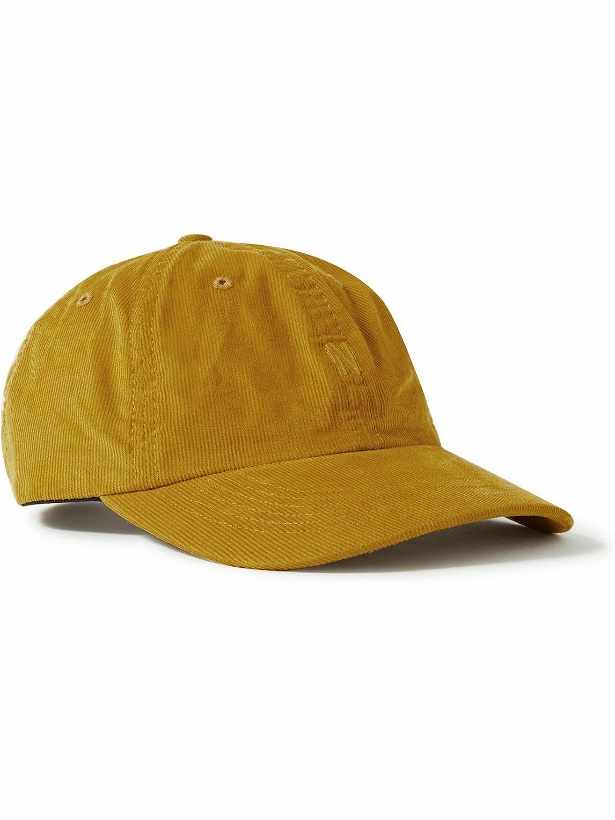 Photo: Norse Projects - Logo-Embroidered Cotton-Corduroy Baseball Cap