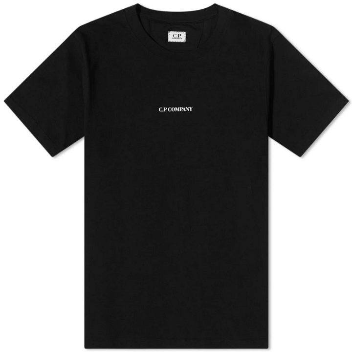 Photo: C.P. Company Men's Centre Logo T-Shirt in Black