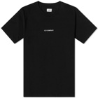 C.P. Company Men's Centre Logo T-Shirt in Black