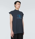 Balenciaga Printed cotton jersey T-shirt