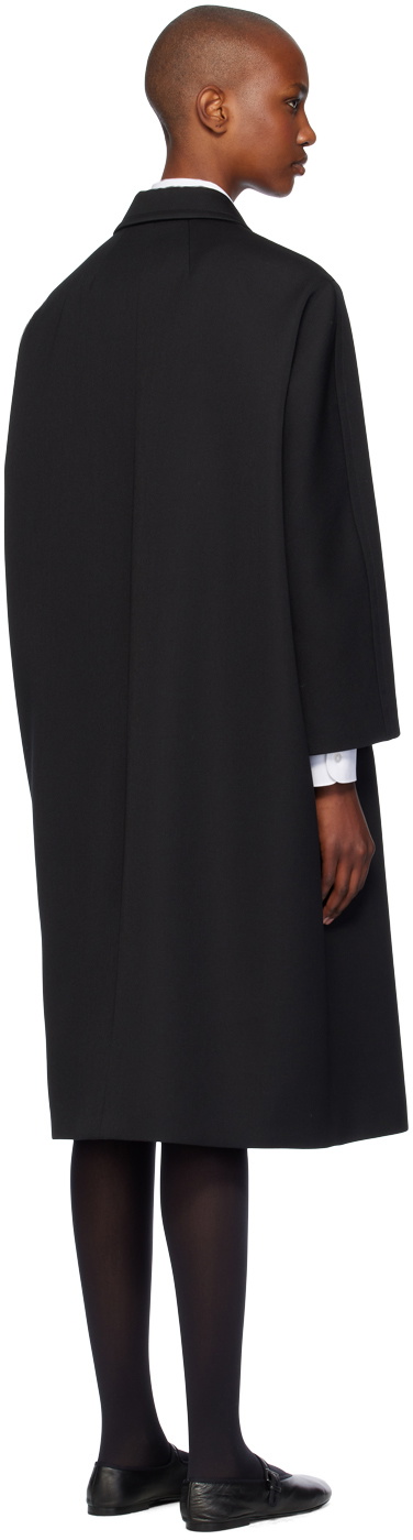 【関税込み】The Row ブラック Gustaf コート The Row Black Gustaf Coat The Row