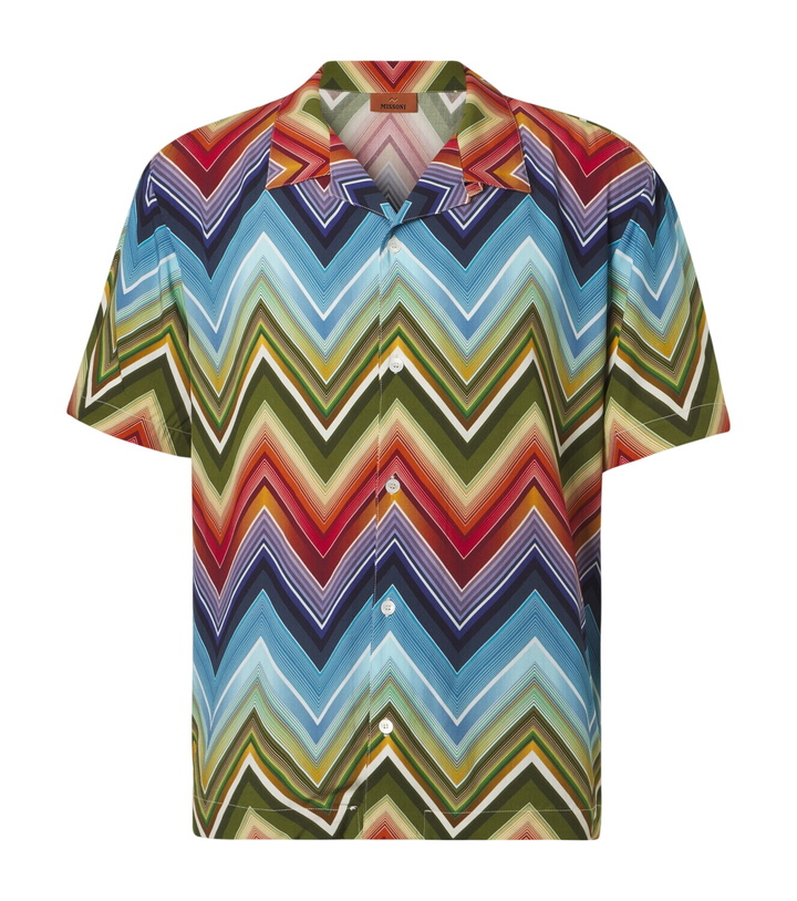 Photo: Missoni Zigzag bowling shirt